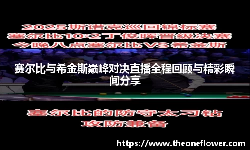 赛尔比与希金斯巅峰对决直播全程回顾与精彩瞬间分享